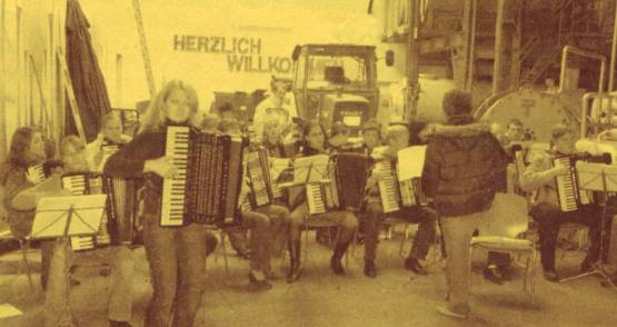Akkordeonisten aus Lettland in Strümpfelbach