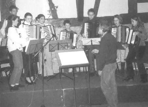 Jugendorchester Weihnachten 1999